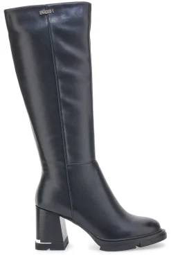 SWISH Stivali con Tacco Neri 2 SCHWARZ Outlet