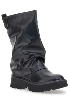 ME u0026 ME Stivali neri con gambale morbido e suola alta Me & Me 3021 SCHWARZ Online