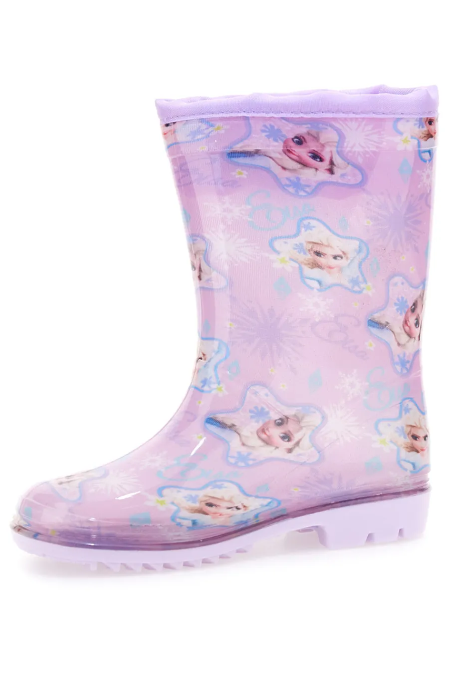 FROZEN Stivali pioggia lilla con stampa e coulisse D4310686S02