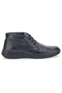 Uomo LONGFORD Stringate Alte 7232 Nere