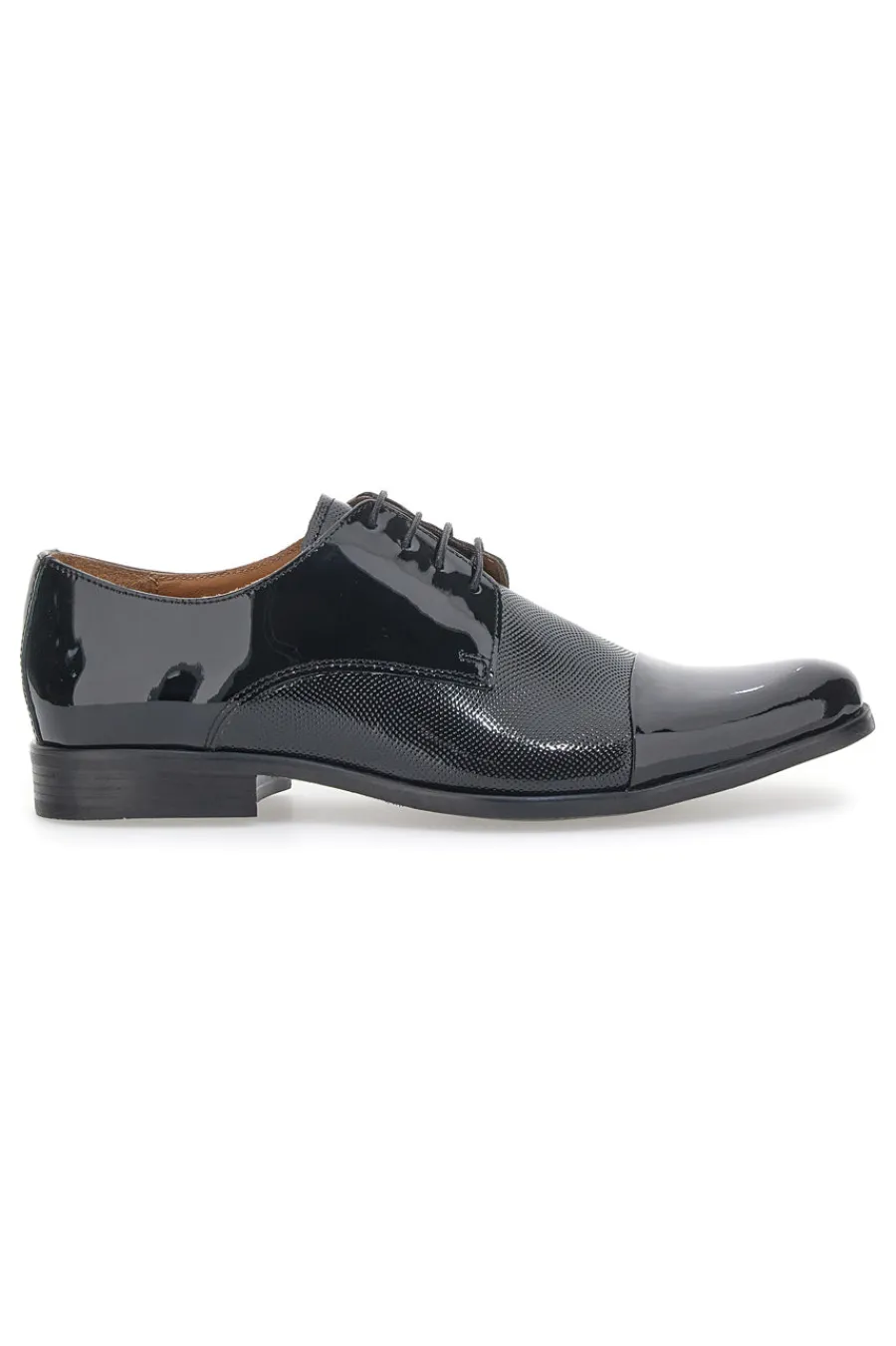 Uomo PITTARELLO PLUS Stringate Eleganti Nere 1001