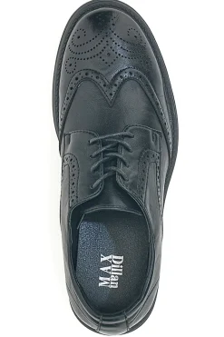 Uomo MAX DILLAN Stringate Inglesi Nere 9Y1733