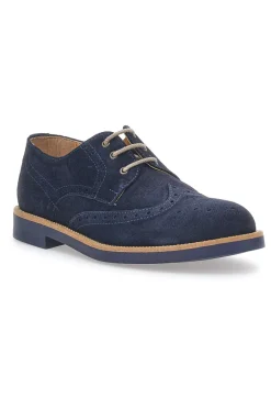 Uomo PITTARELLO Stringate in Vera Pelle 52031 Blu