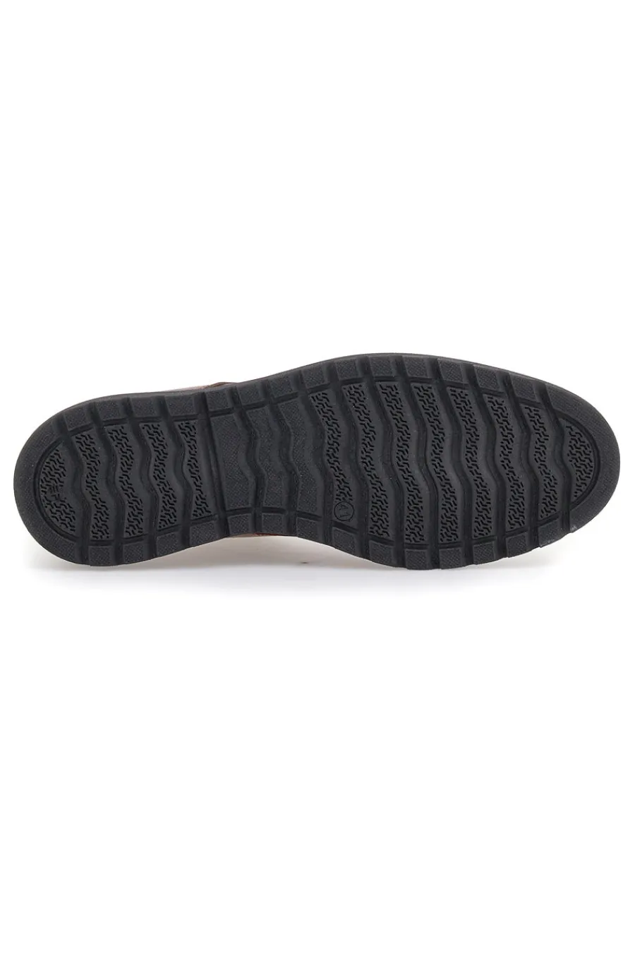 Uomo PITTARELLO ECO Stringate marroni in pelle con suola a contrasto 252480002