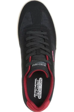 Uomo SKECHERS Stringate Nere con Soletta in Memory Foam PLACER VINSON