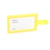 PITTARELLO Tag Giallo per Valigia "More Organized Than My Owner" NAMETAG 2