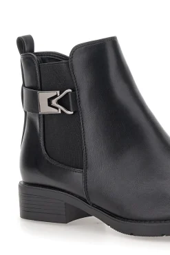 Donna THE FIRST P623 Niedrige e Stiefeletten mit seitlicher Schnalle