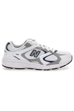 Donna NEW BALANCE Trainer weißes Gewebe oberen G4085LI