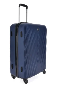 2T2L Trolley blu rigido medio 4 ruote 155/M