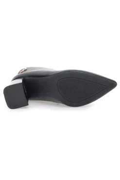 MARIELLA BURANI Tronchetti neri con tacco alto e logo MB 51690C1057 SCHWARZ Discount