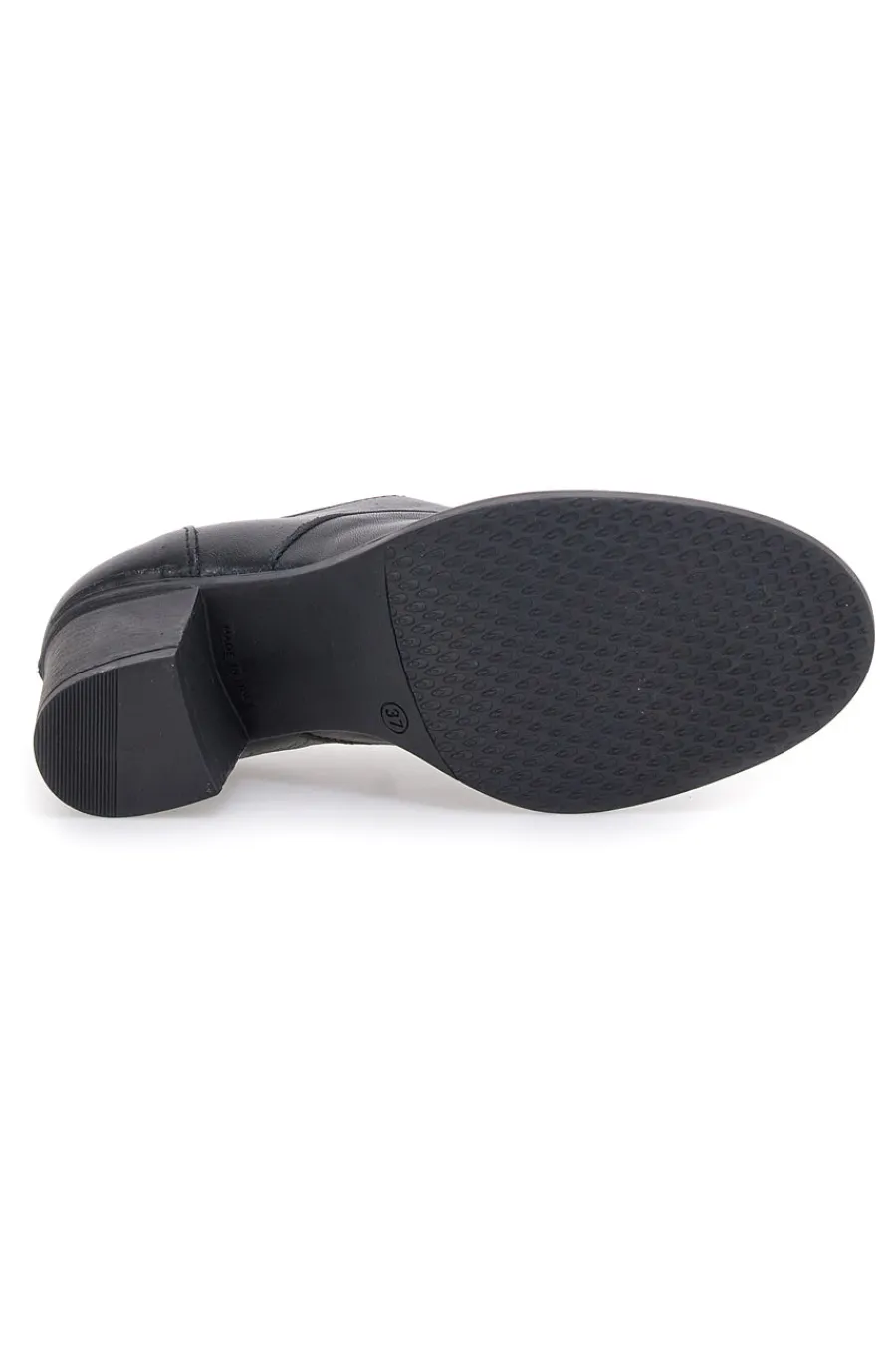 PITTARELLO ELITE Tronchetto nero in vera pelle Made in Italy 108 SCHWARZ Hot