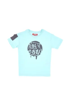PITT KIDS T-Shirt Azzurra Con Taschino PT-K-T-701