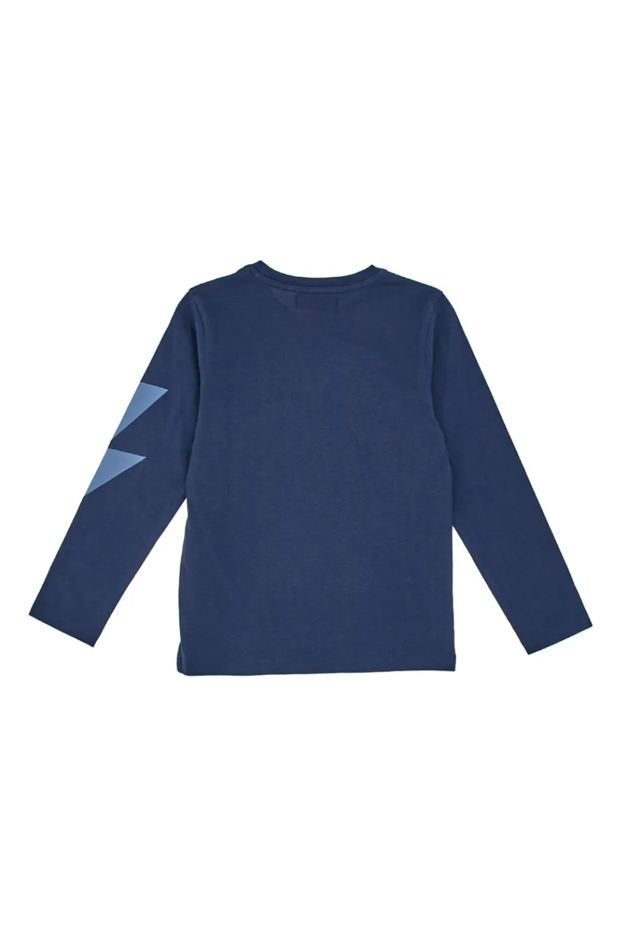 PITT KIDS T-Shirt Blu a Maniche Lunghe con Lampo Stampato PT-B-T-05017