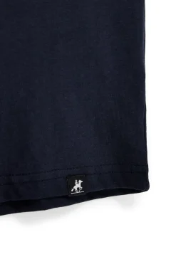 Uomo U.S. GRAND POLO T-shirt bu con righe e ogo U.s.grand poo S61620