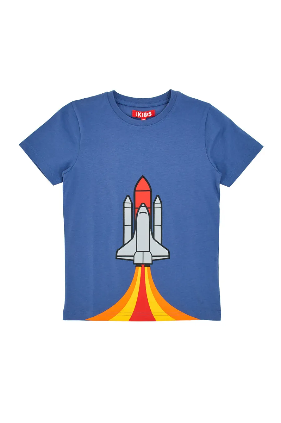 PITT KIDS T-Shirt Blu con Stampa PT-B-T-05027