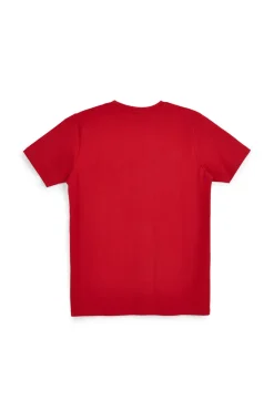 Uomo ABARTH T-shirt rossa con stapa ogo AH017TE