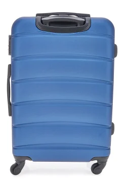 PRIMA RIGA Valigia rigida blu grande PR165/G