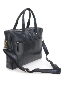 Donna NBG Ventiquattrore in Pelle 333-1 Nera