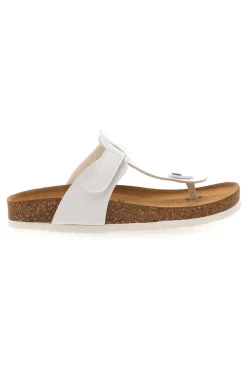SUPERGA e Hausschuhe Flip Flops mit vorgeformter Innensohle S31C0 WEIß