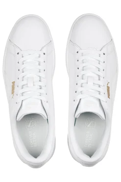 Uomo PUMA Weiße Komfort-Sneakers aus Leder Smash 3.0 L