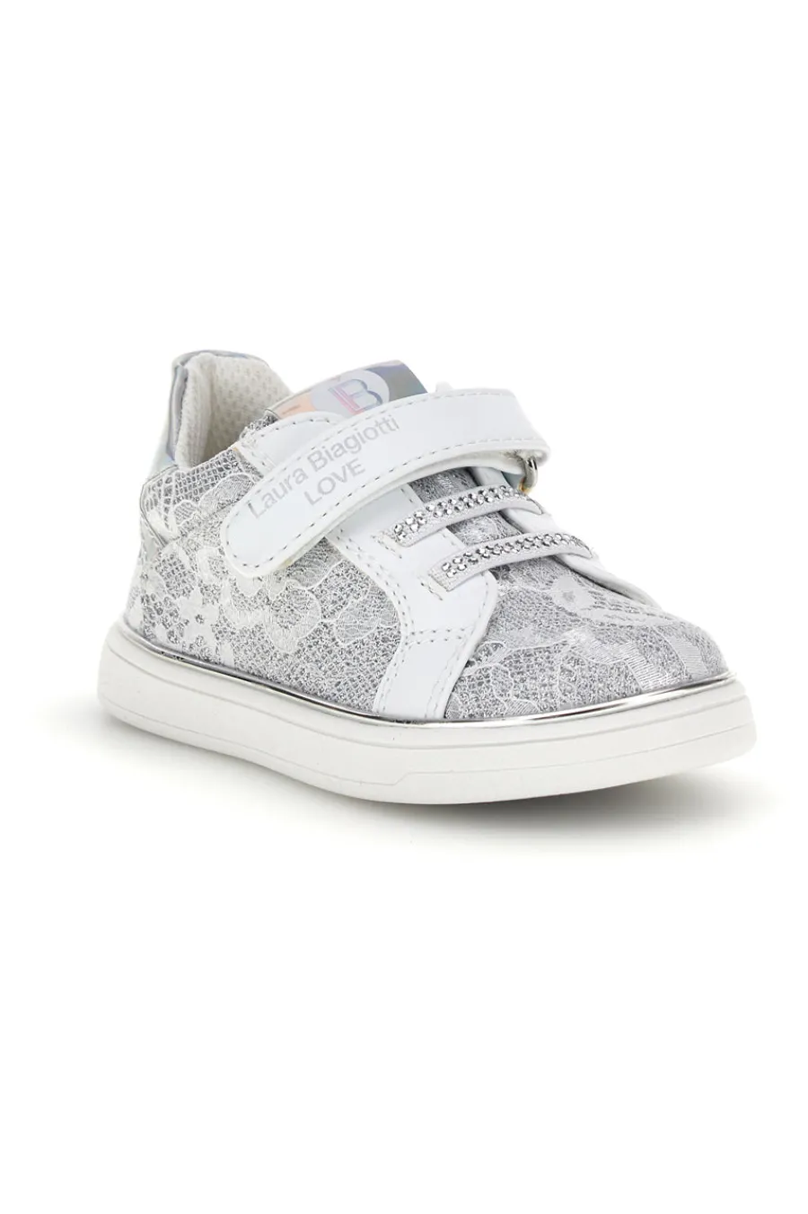 LAURA BIAGIOTTI Weiße Riemchenschuhe AG17136297