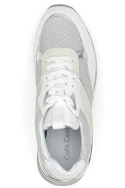 CAFÈ COST e Schnürschuhe mit Plateau und Obermaterial mit Glitzer CAFE‘ COST H1506049