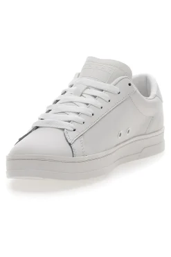 TOMMY HILFIGER Weiße Sneakers mit Lederobermaterial TOMMY JEANS TJM LEATHER LOW CUPSOLE