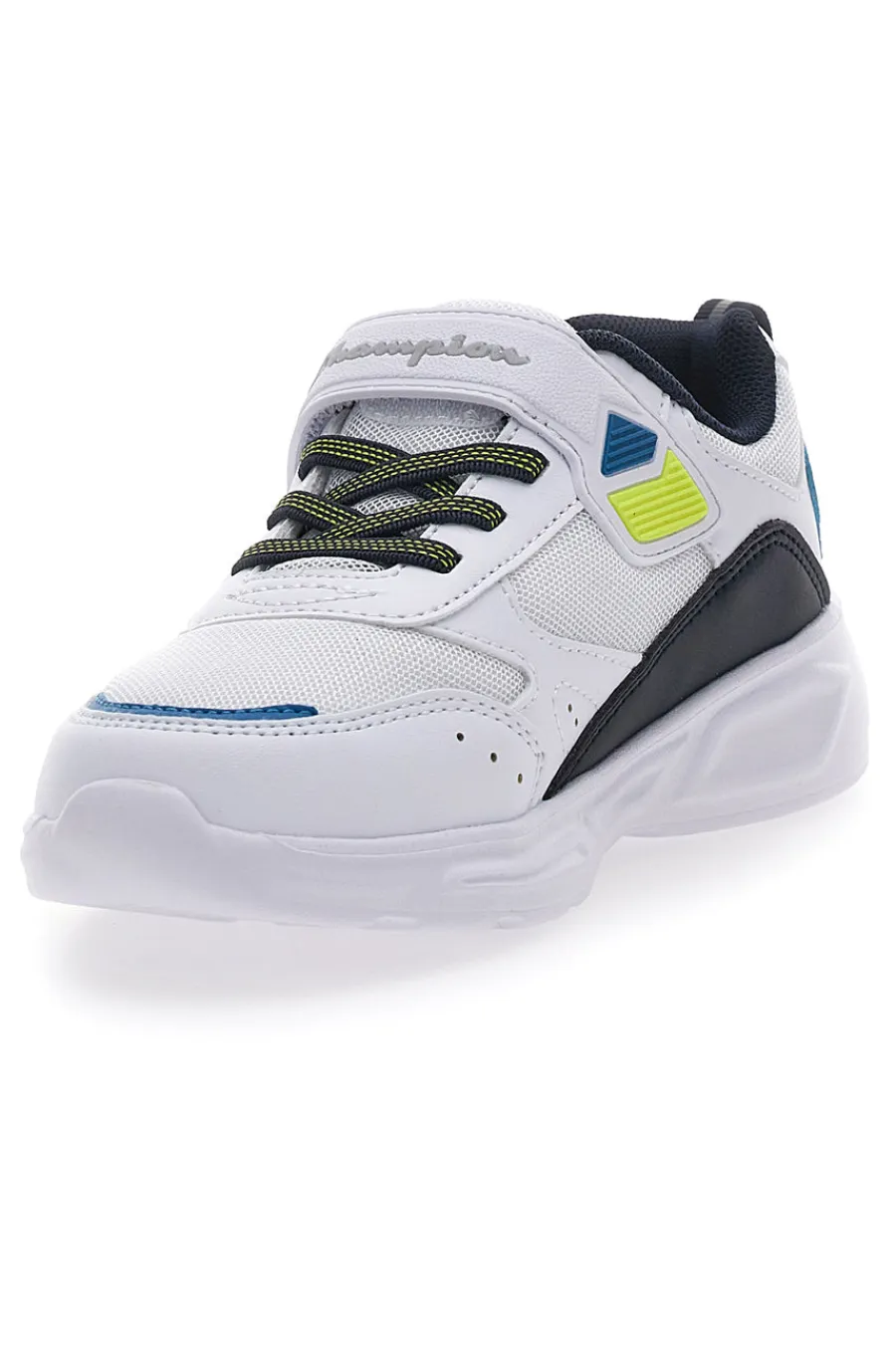 CHAMPION e Sneakers mit Lichtern und blauen und grünen Details WAVE B PS