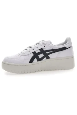 ASICS Weiße und schwarze Plateau-Sneaker mit Ortholite Japan S PF WEISS, SCHWARZ Best