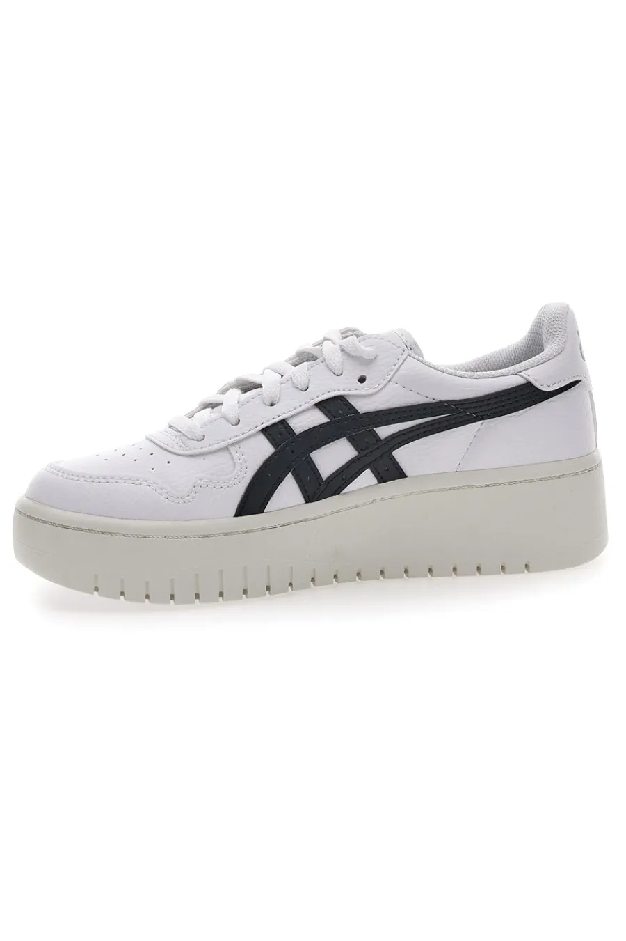 ASICS Weiße und schwarze Plateau-Sneaker mit Ortholite Japan S PF WEISS, SCHWARZ Best