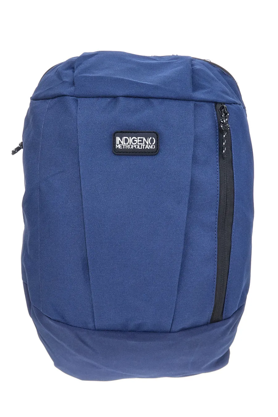INDIGENO METROPOLITANO Zaino blu con tasche zip PITTBAC001-A