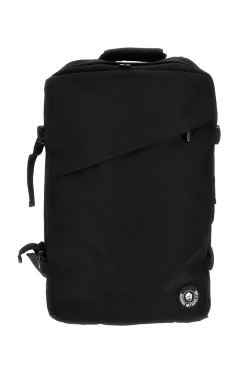 INDIGENO METROPOLITANO Zaino nero da viaggio con spallacci imbottiti Indigeno PITTBAC002-A
